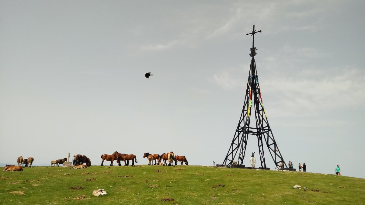Gorbeia (1482m) tontorra