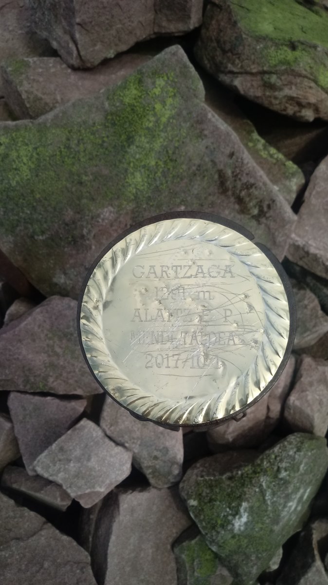 Gartzaga (1291m) postontzia