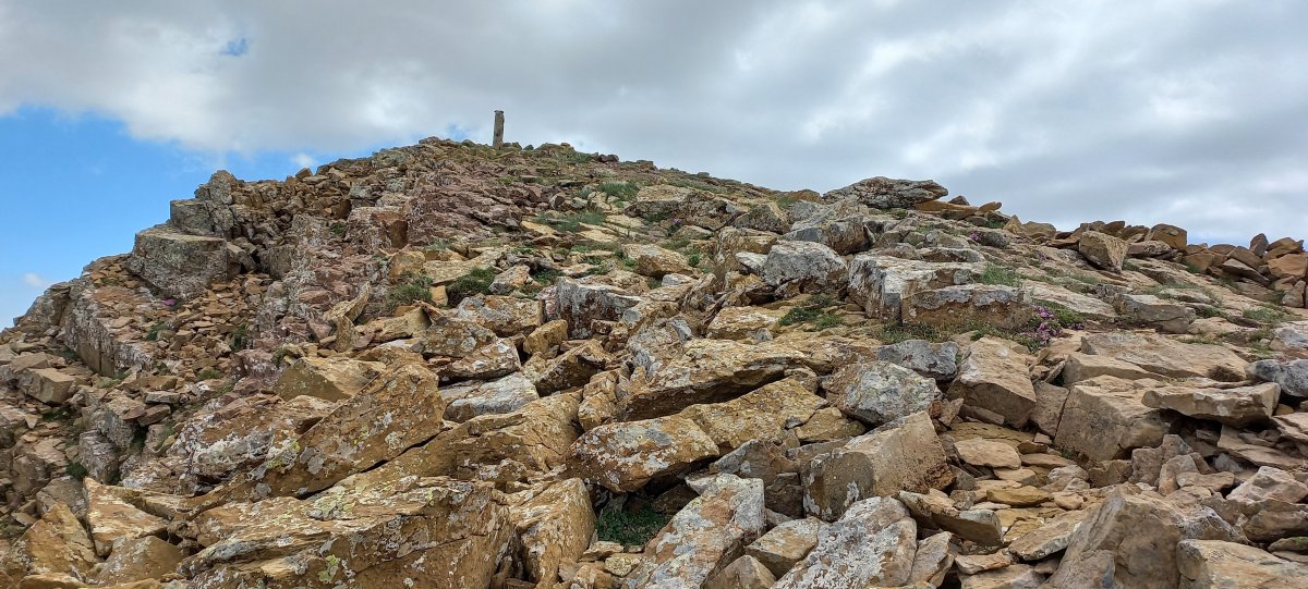 Aspe (2640m) tontorrera iristen, azken metroak