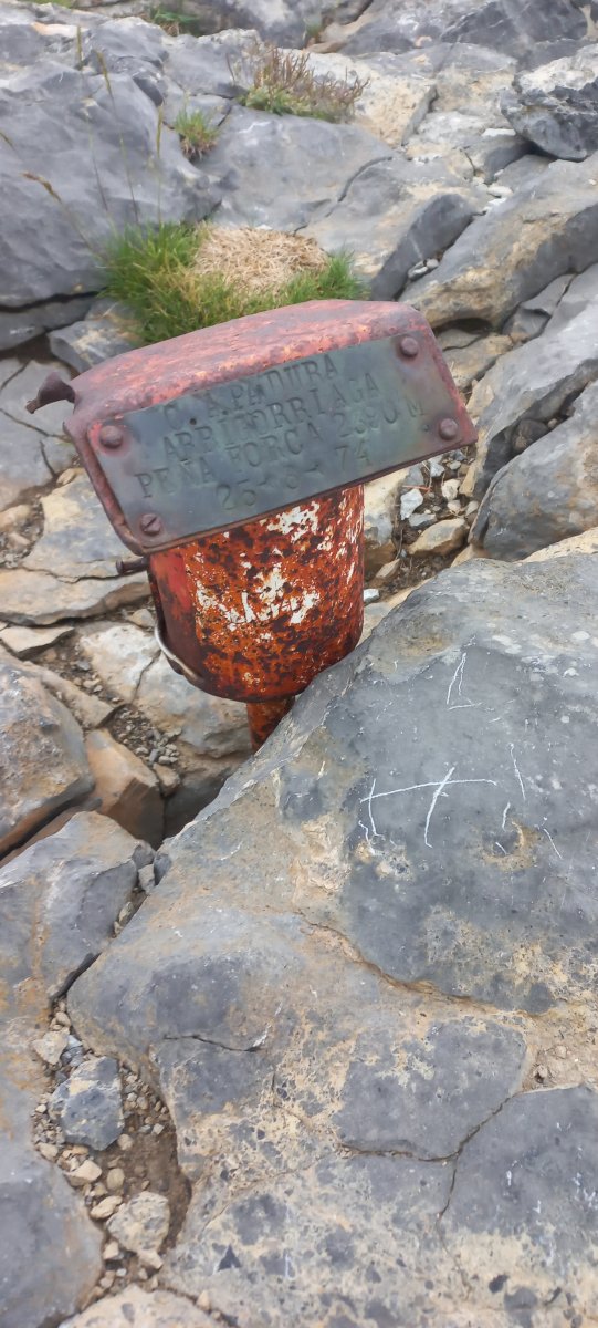 Peñaforca (2390m) postontzia