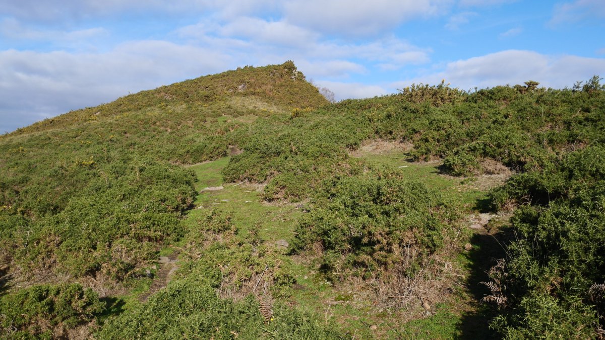 Larratzu, HEko bizkarrean gora, otez inguratuta