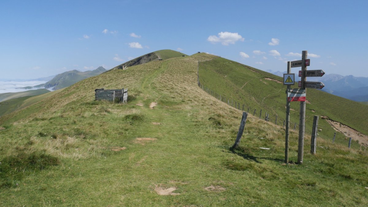 Iturzaetatik abiatzen den bidea