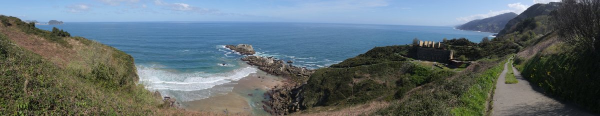 Mallarri, Zarautz aldeko bidetik