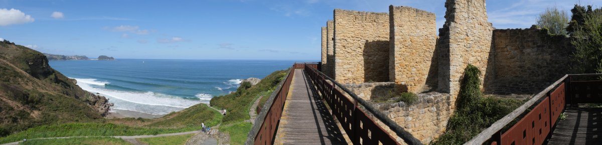 Mallariko kargalekua eta itsasoa