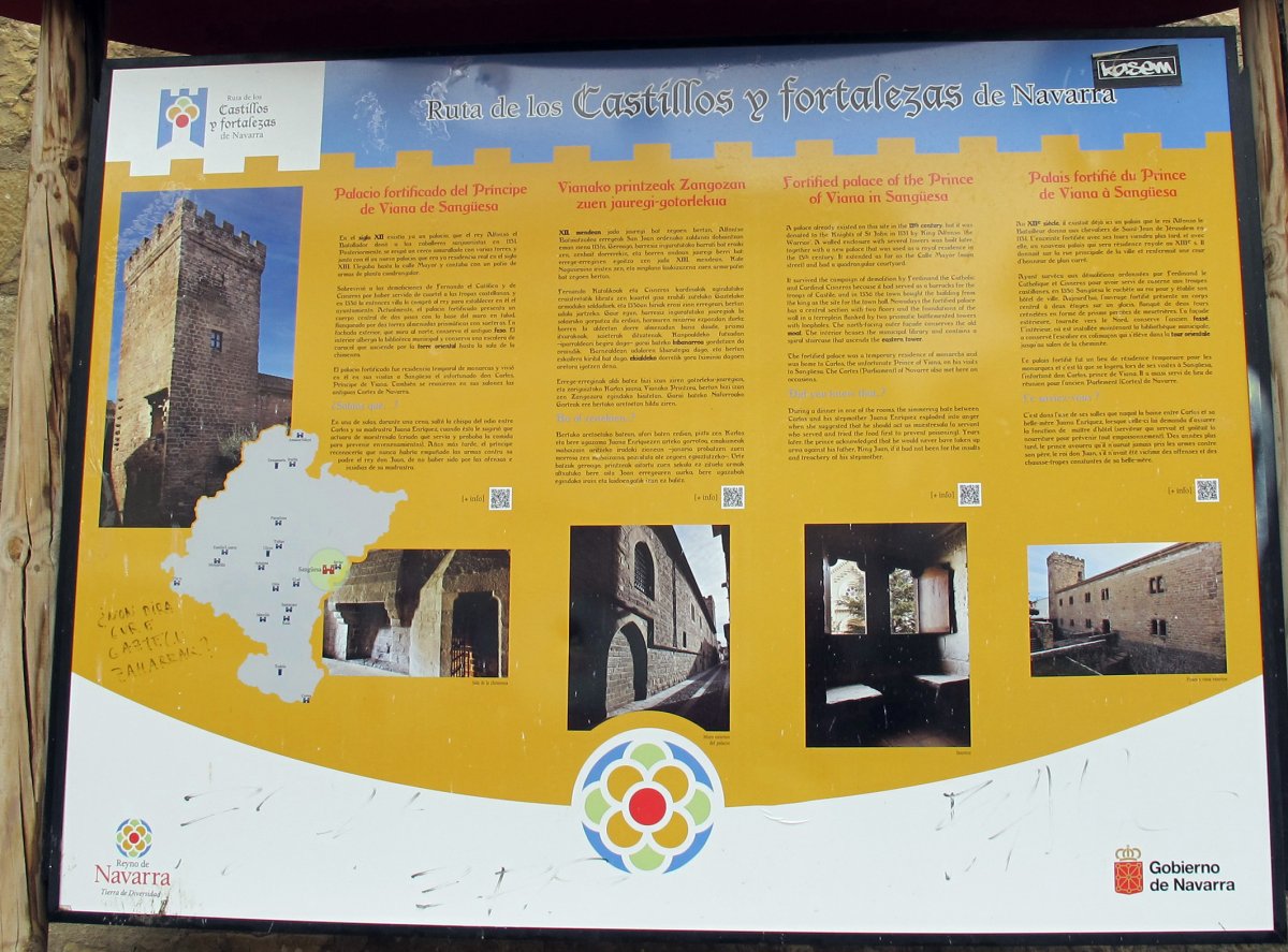 Principe de Viana, Zangoza