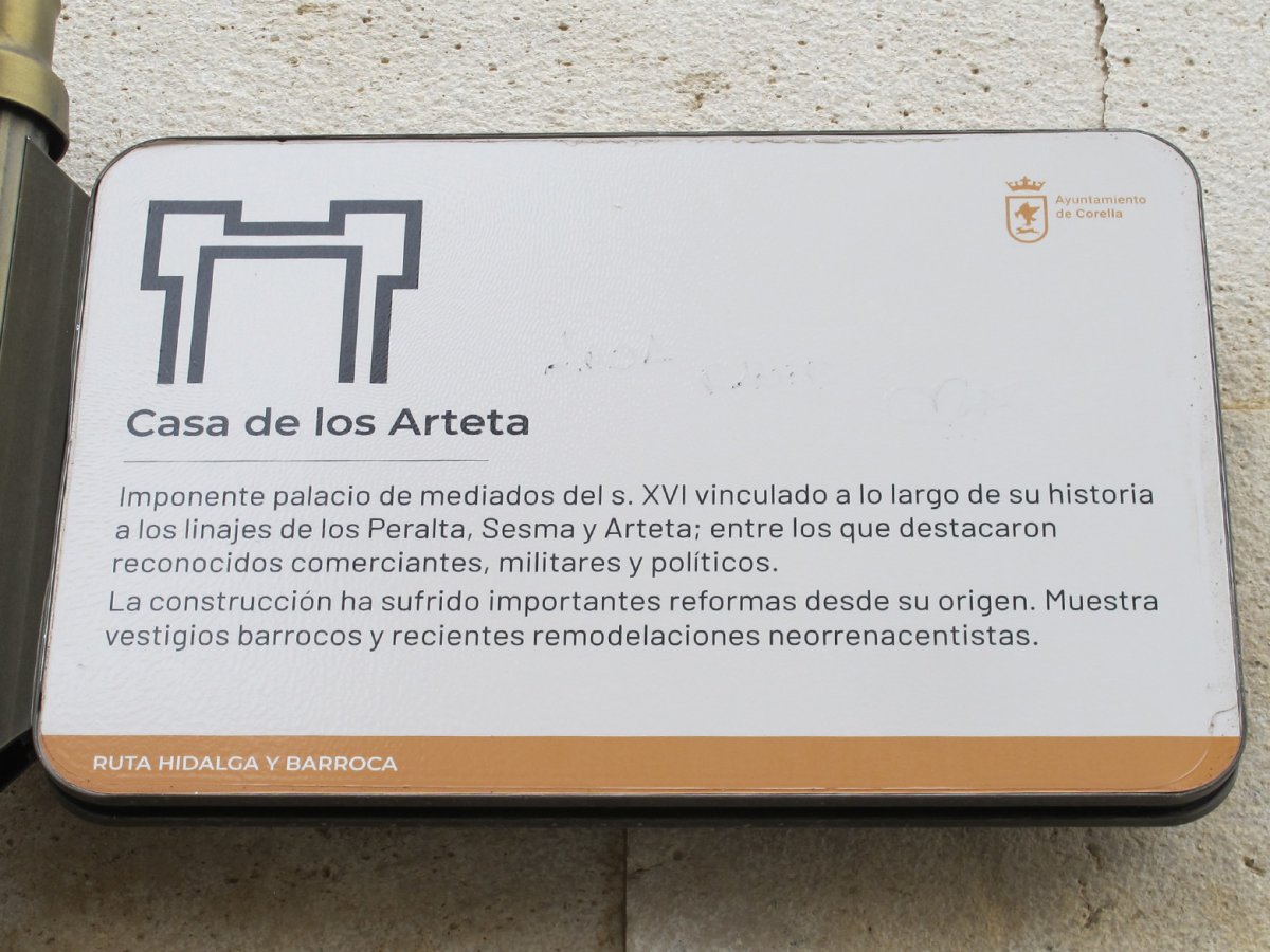 Arteta etxea, Corella